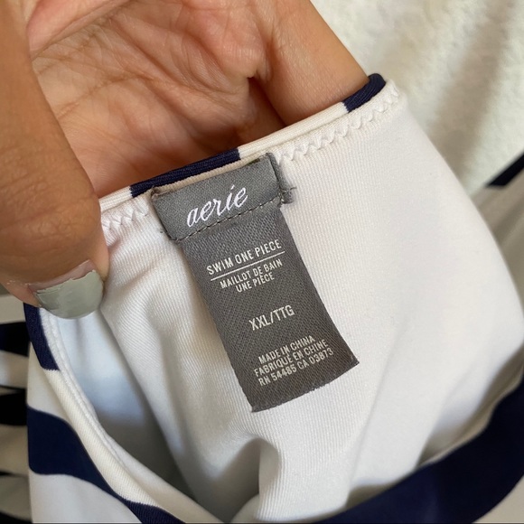 Aerie NWOT Striped One piece 😍 - Picture 8 of 12